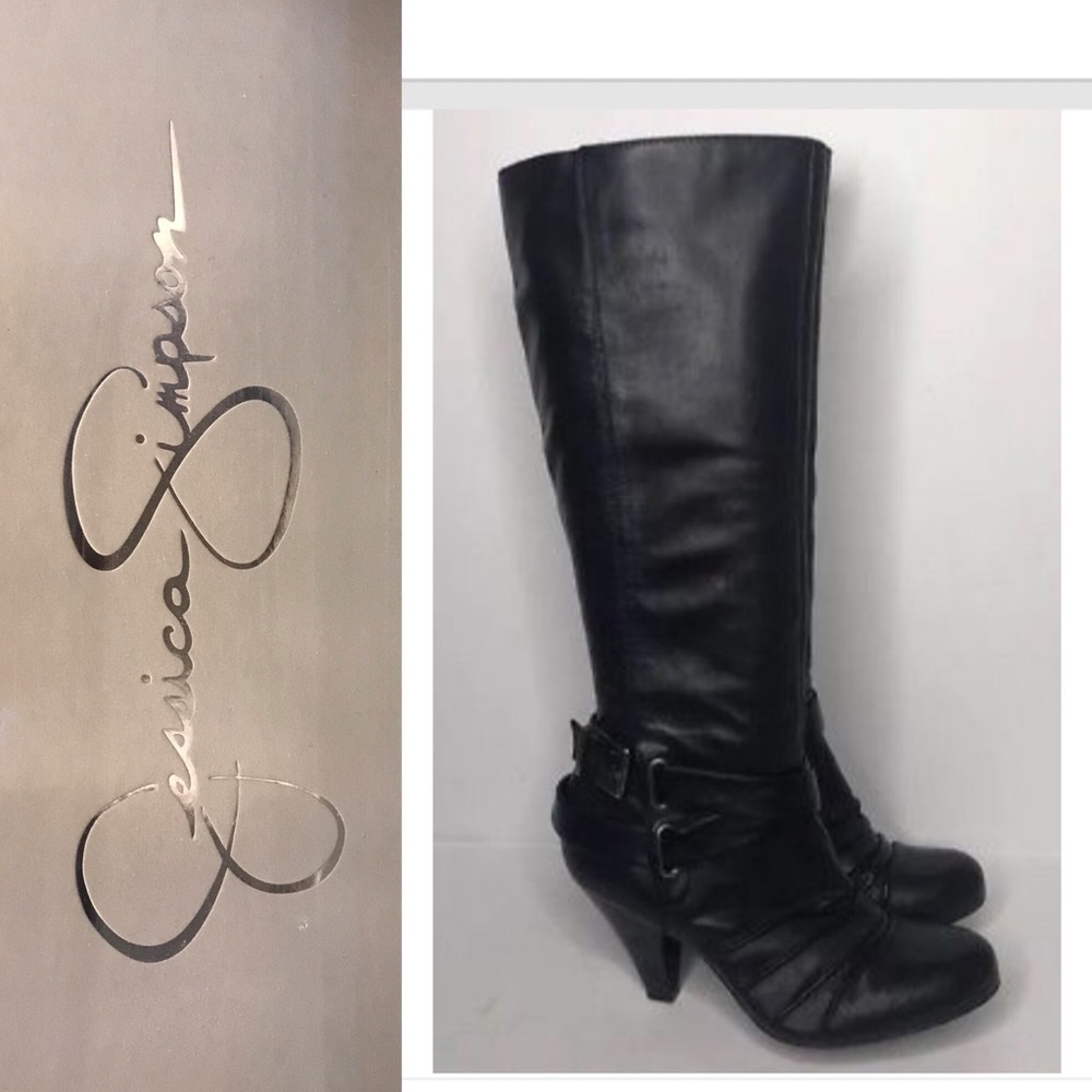 FLASH SALE✨Jessica Simpson Leather Knee High Boots